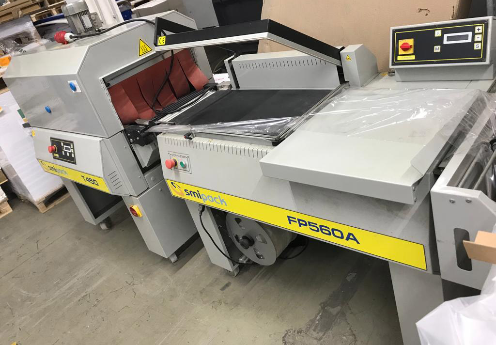Smipack FP 560 A, T 450 Folienverpackung und Straffpacker