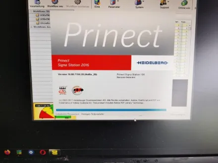 Heidelberg Prinect Signastation 106 Software – RESALE