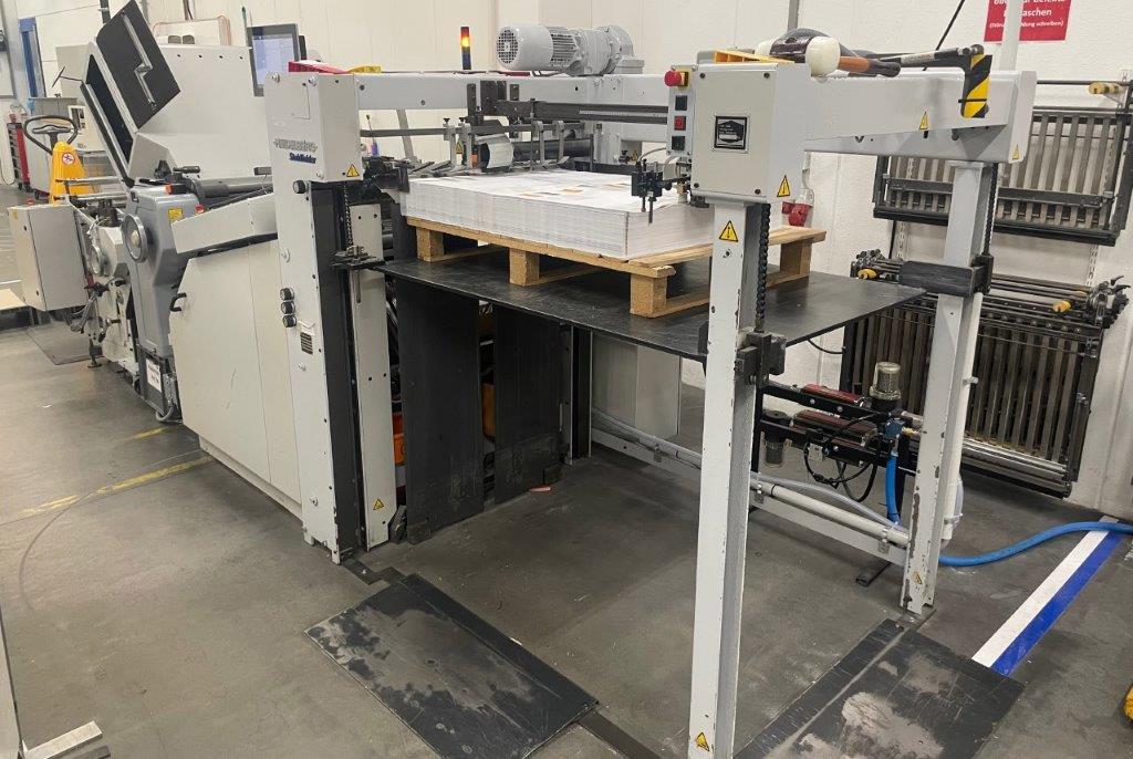 Heidelberg Stahlfolder Stapelheber und Stapellifte