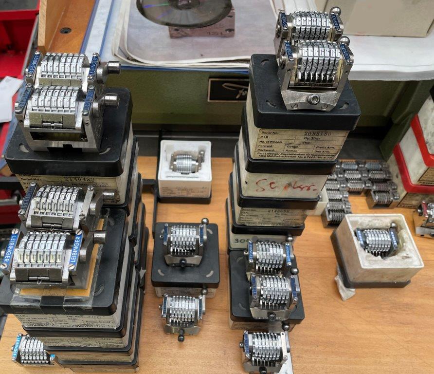 Leibinger Buchdruck-Numerierwerke Buchdruck