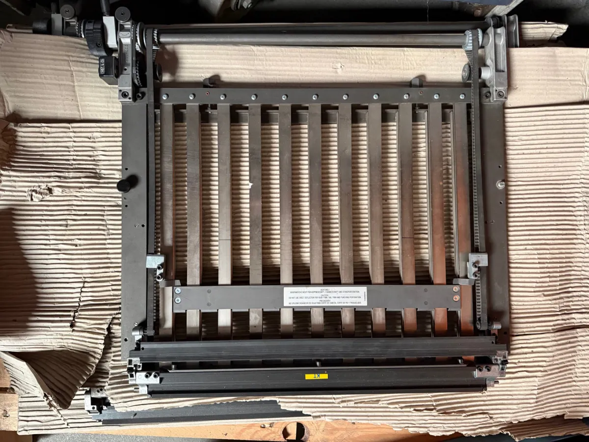 Heidelberg Stahlfolder KH 66 Falzwerke