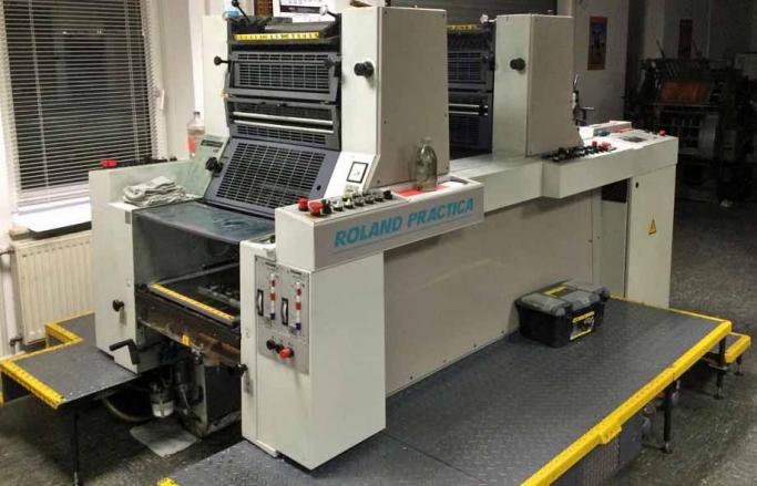 Edelmann / Roland Practica PRZ 00 Bogenoffset 2-Farben