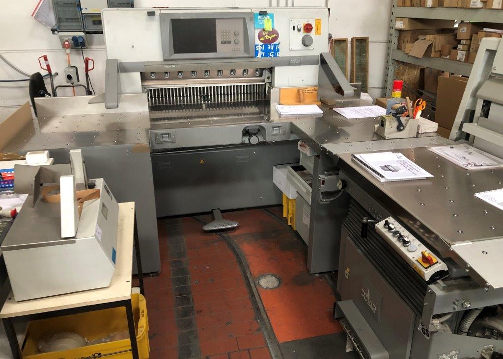Polar Mohr 92 XT, Bogenwaage – Zählwaage Avery Weigh-Troni, L Schneidemaschinen