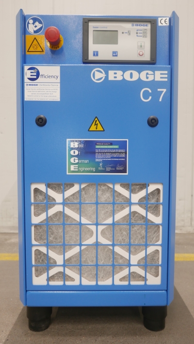 Boge C 7 Schraubenkompressor – RESALE