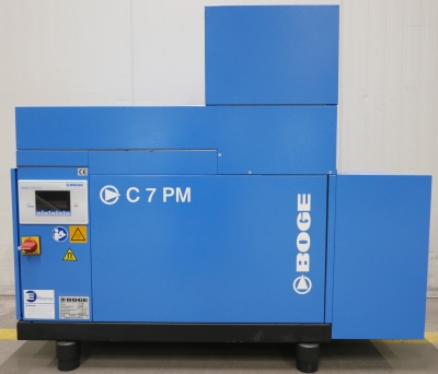 Boge C 7 PM Schraubenkompressor – RESALE