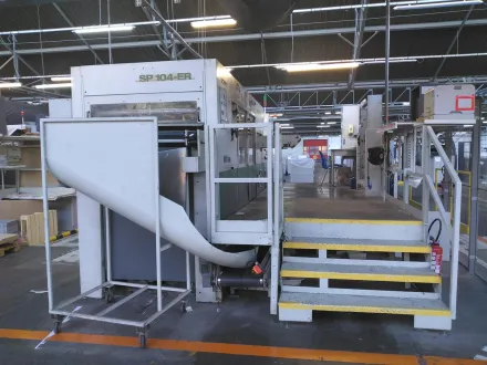 Bobst SP 104 ER Stanze – RESALE