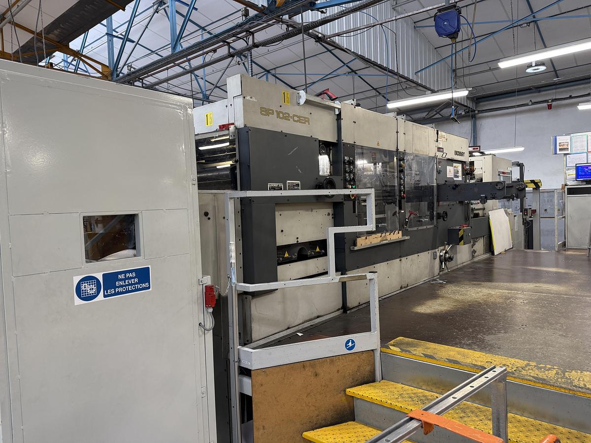 Bobst SP102 CER Stanze
