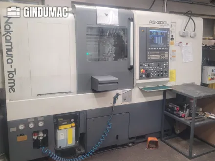 Nakamura-Tome AS-200LMYS Horizontale Drehmaschine – RESALE