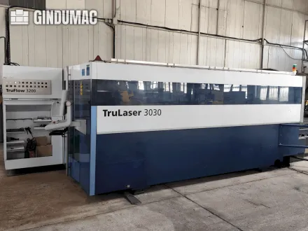 Trumpf TruLaser 3030 (L20) CO2 Laser Cutting Machine – RESALE