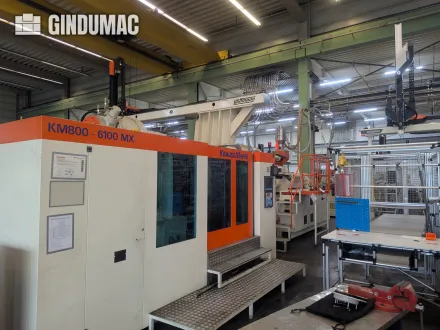 Krauss Maffei KM 800-6100MX Hydraulic Injection Moulding Machine – RESALE