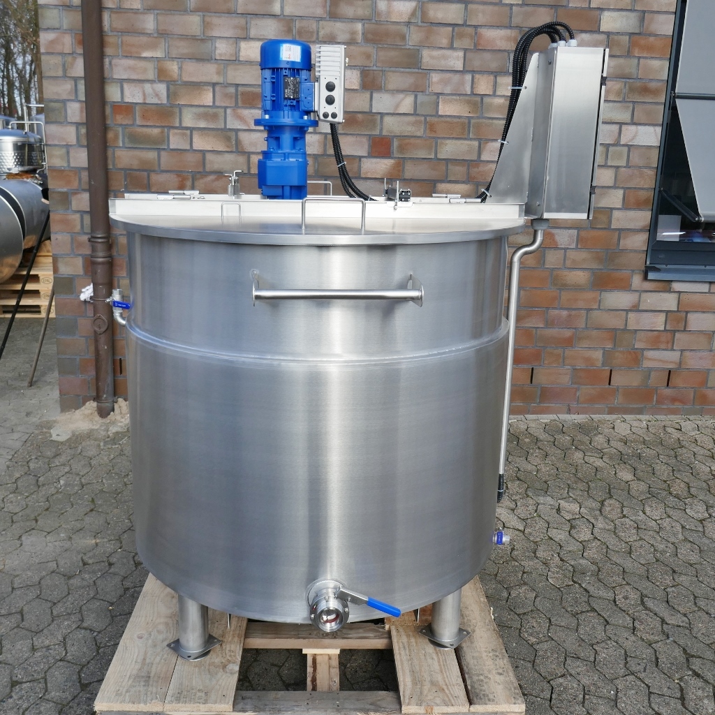 Behälter KG 1000 Liter elektrisch beheizbarer Rührw