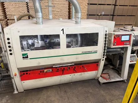 Weinig Powermat 2400 + E1 Vierseitenhobelmaschine – RESALE