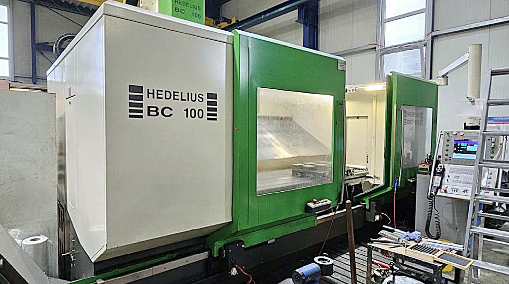 Hedelius BC100-2500 CNC Fräsmaschine
