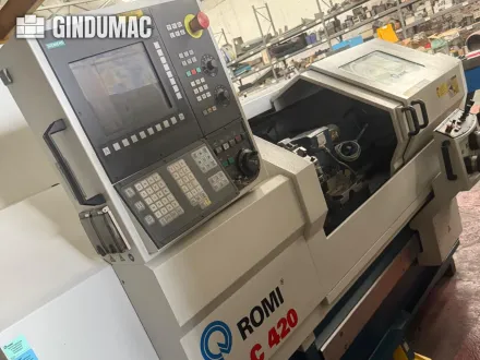 Romi C420 Horizontale Drehmaschine – RESALE