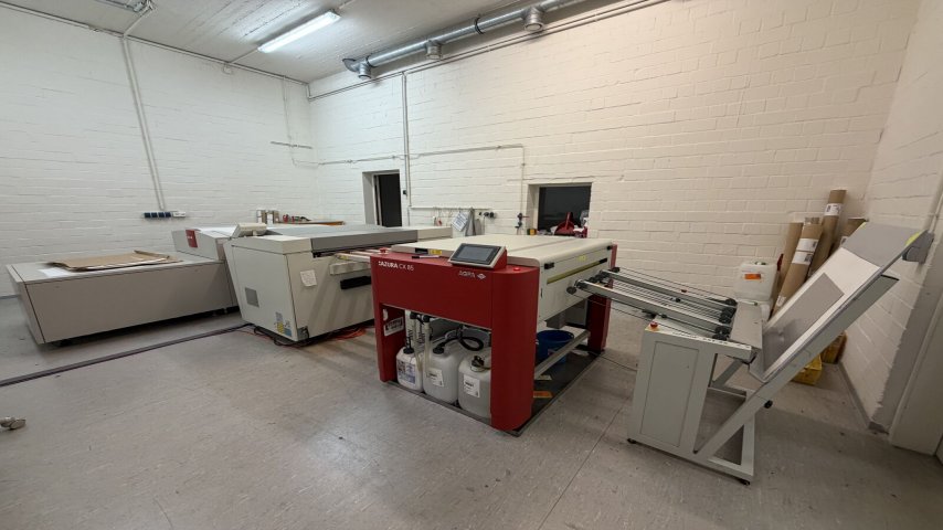 Agfa Acento-S Plattentwicklungsmaschine
