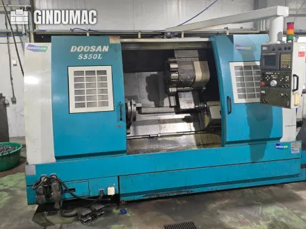 Doosan S 550 L Horizontale Drehmaschine – RESALE