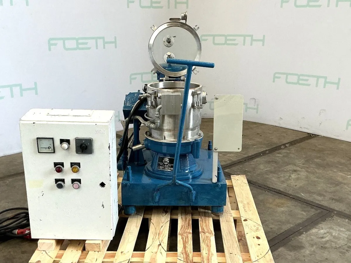 Comi-Condor Taurus - Basket centrifuge Futtermittelzusatzstoffe