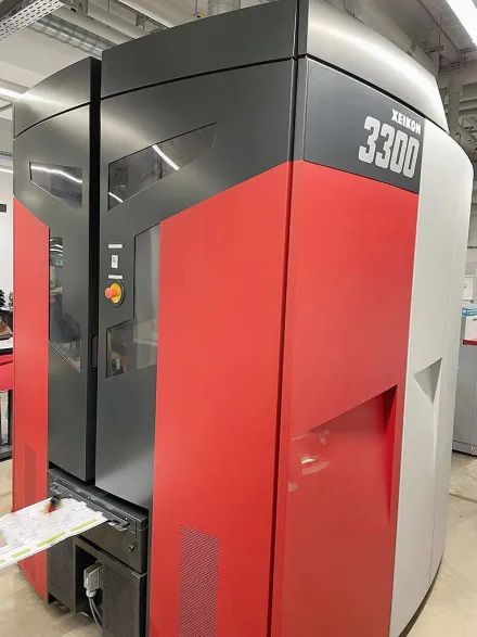 Xeikon 3300 Etikettendruckmaschine – RESALE