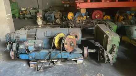 Demag Hoist 10 ton Förderbänder, Überkopf-Wanderkran, Jig-Kräne – RESALE