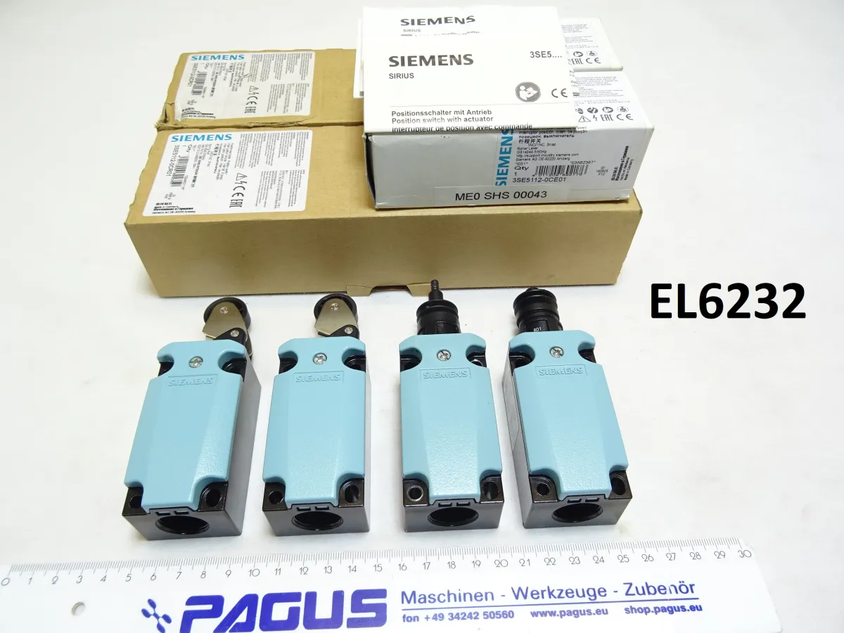 Siemens Mechanischer Einzelpositionsschalter 3SE5112-xxxx,