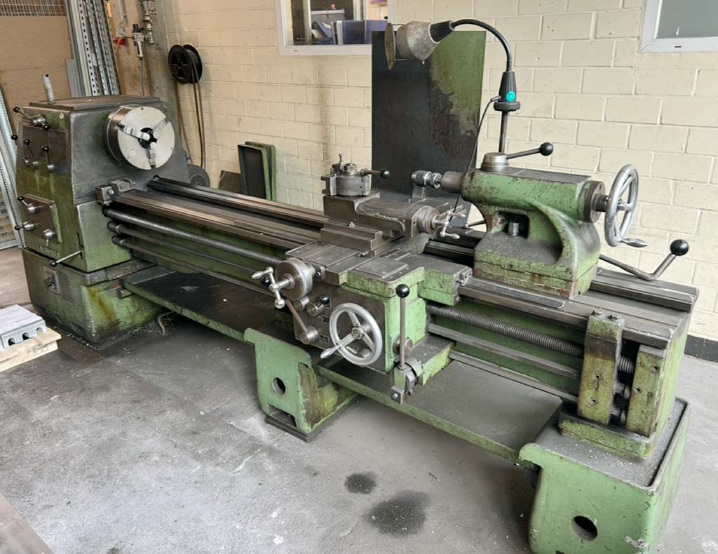 Meuser M2L Leit- und Zugspindeldrehmaschine