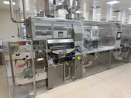 Ima/Giant CP 28 BA/MS 300 A/Giant 1 BH 100 A Blister-Verpackungslinie – RESALE