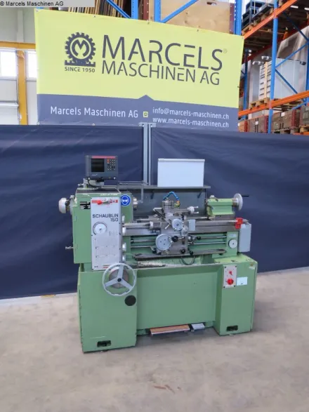Schaublin 150 Leit- und Zugspindeldrehmaschine – RESALE