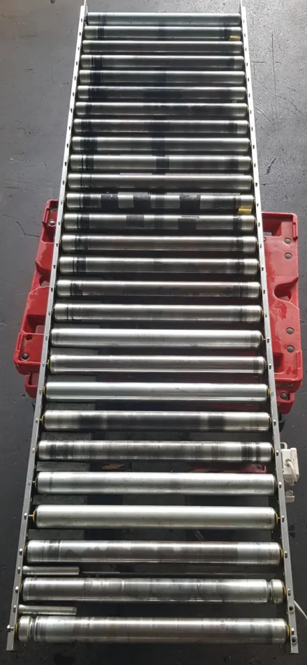 Transnorm 19000-600-550 Staurollenbahn Rollenbahn Rollenförderer – RESALE