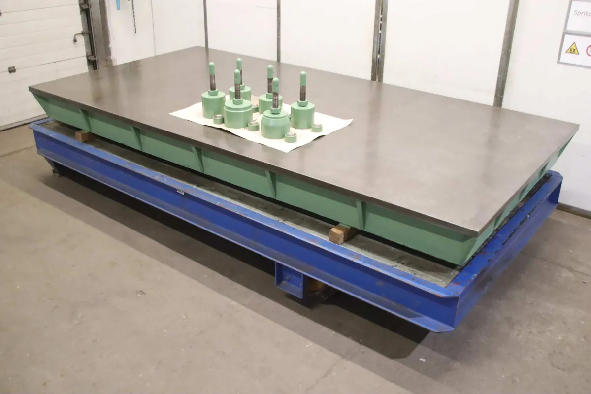 2005/4000/H290 mm Aufspannplatte