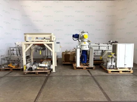 Hosokawa Alpine Pulvis PV450 with ATP 140 - Ball mill Kugelmühle – RESALE