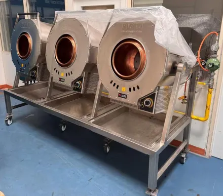 Pisto Maschinenba... CP3 Pisto Maschinenbau GmbH almond roaster / nut caramelizer incl. cooler – RESALE