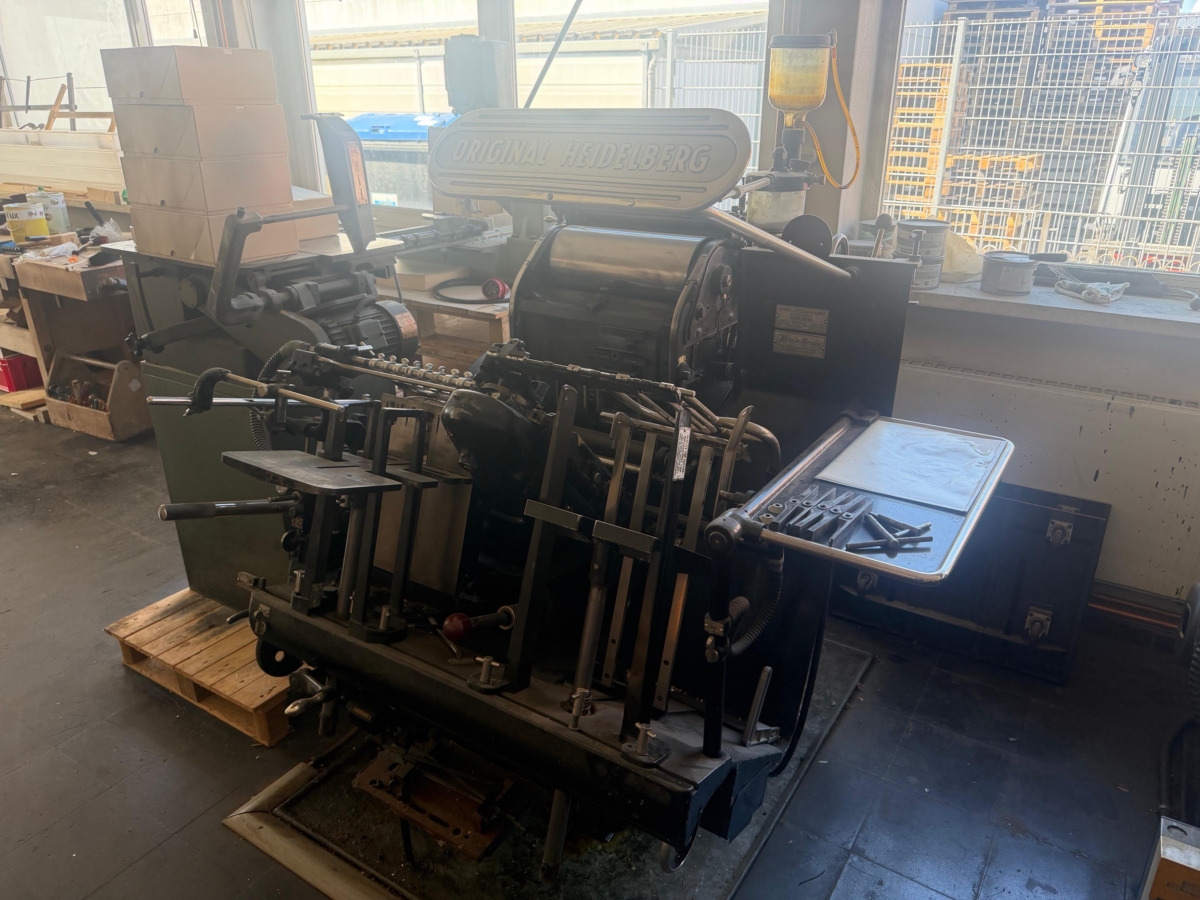 HEIDELBERG OHT Buchdruckmaschinen