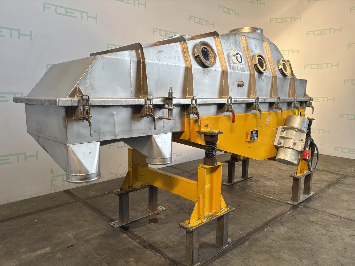 Vibra VSK 14,7-10-10/7,5-II - Fluid bed dryer continuous Biotechnologie