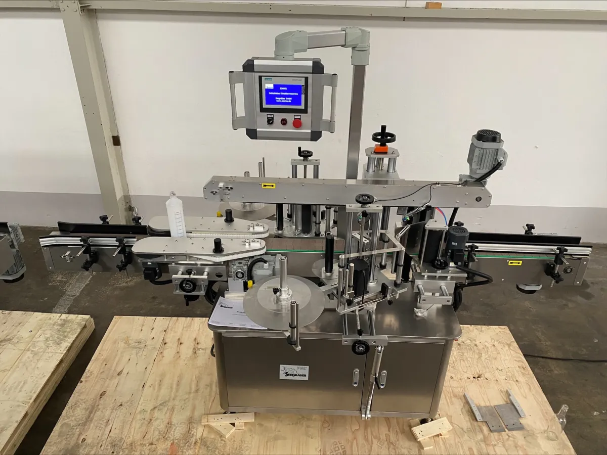 SEEMA ETIMAX 2R Etikettiermaschine selbstklebend 2 Stationen