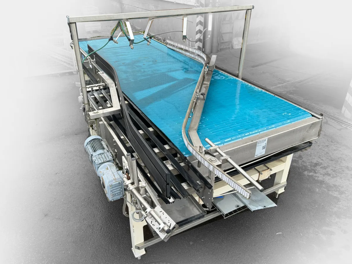 Sidel Flaschentisch 1,4 x 4,5m