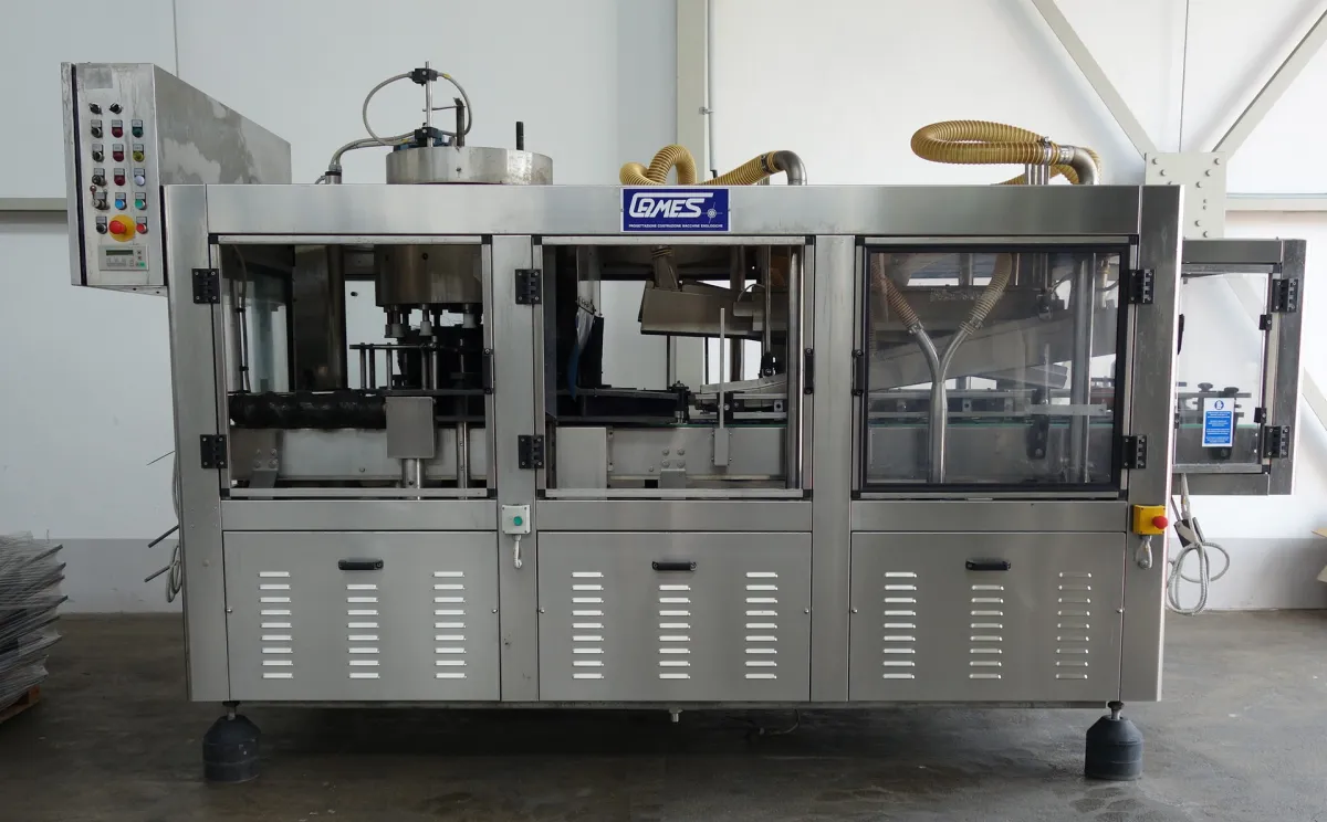 Cames Typ WD/ 12 Flaschen Waschmaschine aussen mit Trockner