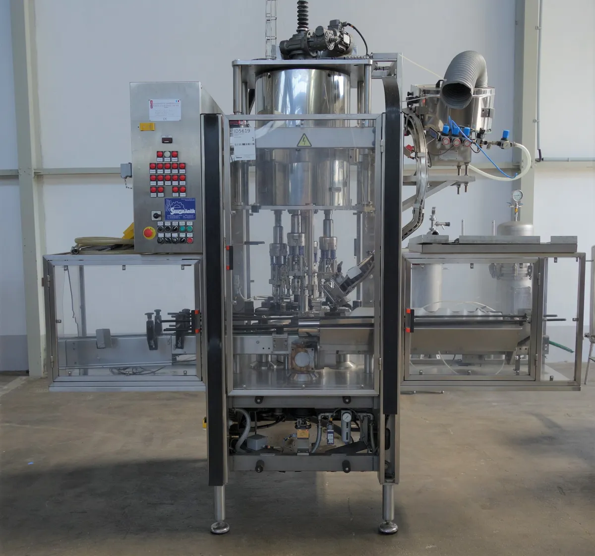 Zalkin CA4 Verschliesser Stelvin-Lux Alcoa 4 Kopf l-r