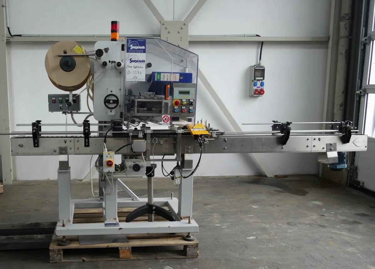 Altech Bandmaschine Sicherheitssleeveapplikator