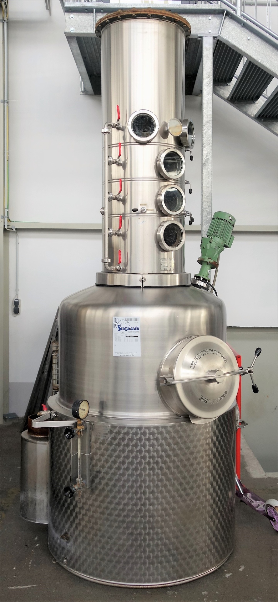 Kothe K800 Distillieranlage 150 lt. Blase