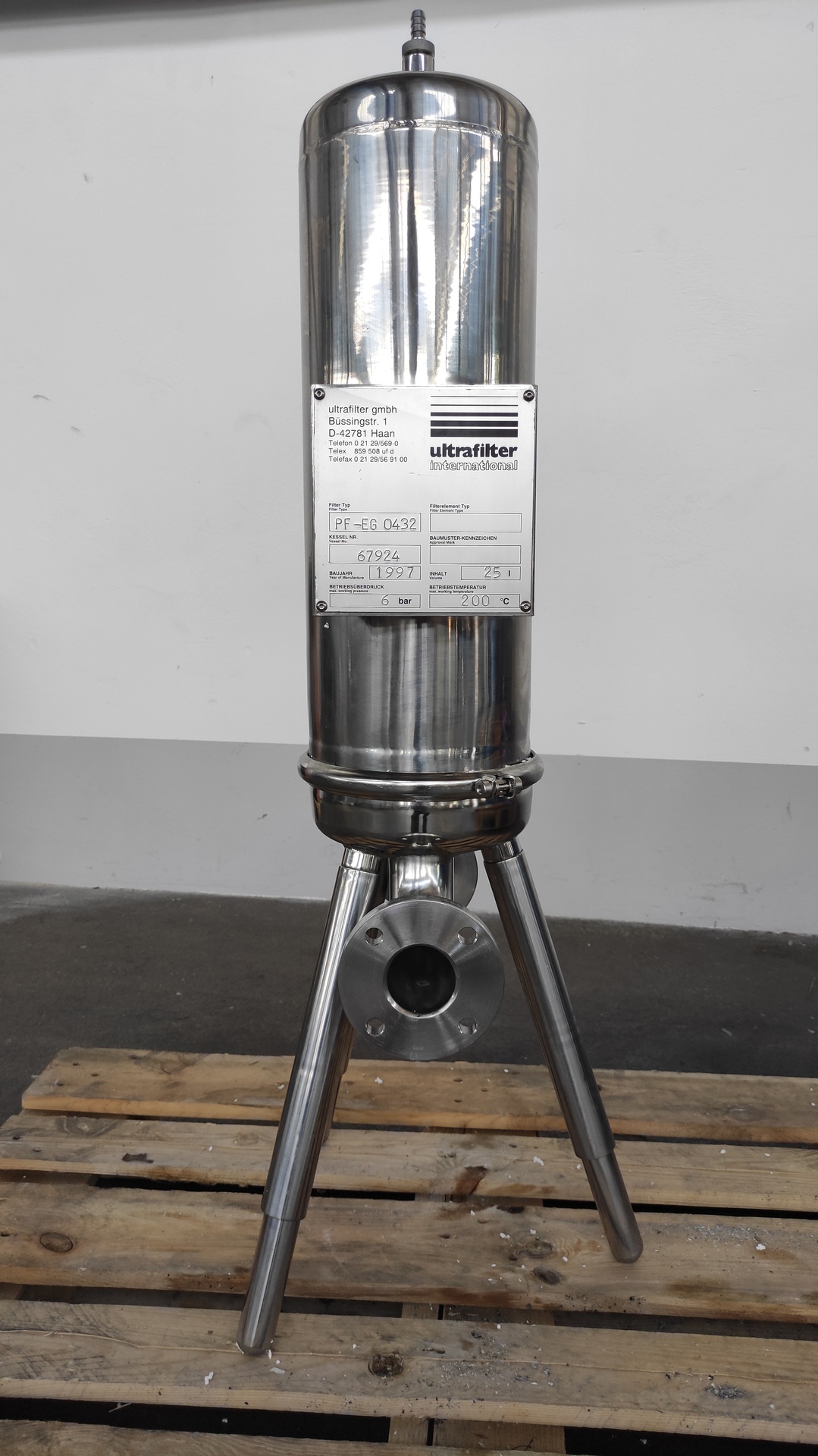Ultrafilter PF-EG 0432 Kerzenfilter 3 x 20