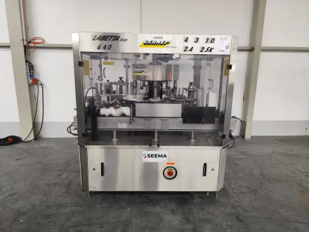 Gernep LABETTA DUO 4-3-10 2A 2SK Labeling machine 2 SA + 2 cold glue – RESALE