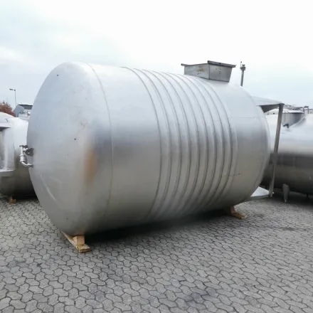 Gross Behälter- Und 24400 Liter heiz-/kühlbarer Druckbehälter aus V2A – RESALE