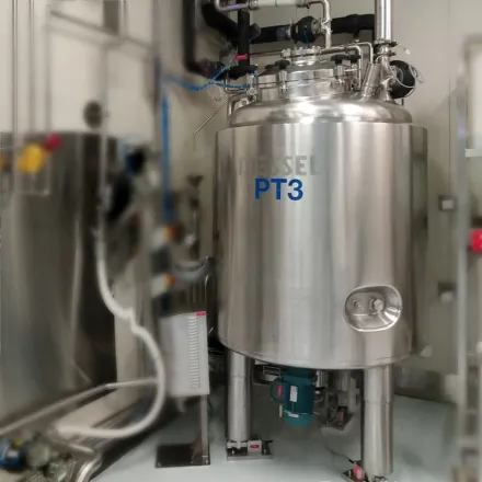 Gea Diessel 1100 Liter heiz-/kühlbarer Druckbehälter aus V4A m – RESALE