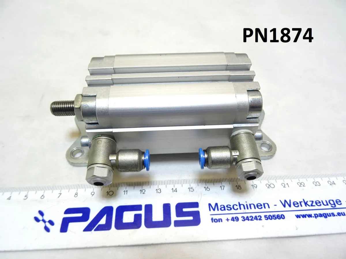 Festo Kompaktzylinder Hub 50 mm, ADVU-32-50-A-P-A