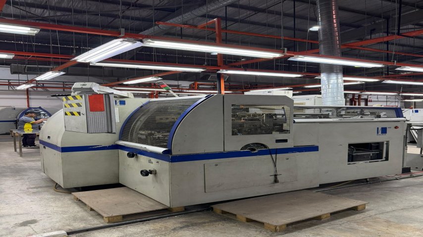 Kolbus HD 152P three knife trimmer Dreischneider