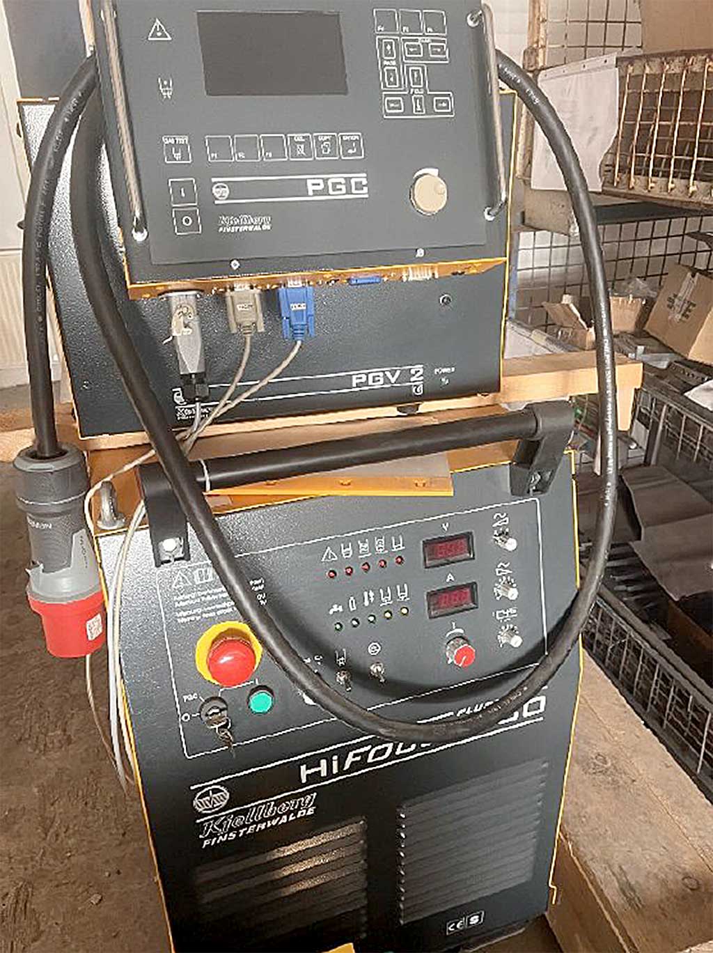 Kjellberg HiFocus 130 / PGV 2 / PGC Plasmaschneidanlage