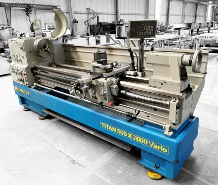 Bernardo TITAN 560x2000 VARIO Universaldrehmaschine – RESALE