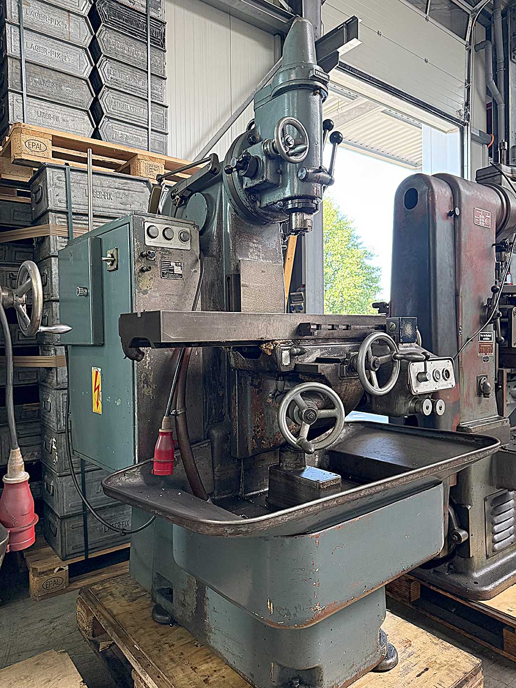 Bernhard Steinel SV 4g Vertikal Fräsmaschine