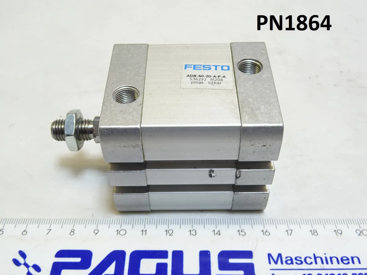 Festo Pneumatikzylinder Hub 20 mm ADN-40-20-A-P-A