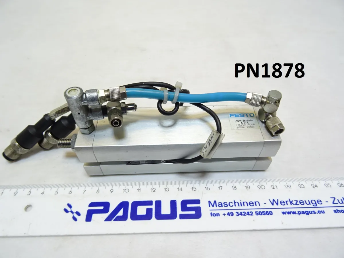 Festo Pneumatikzylinder Hub 100 mm ADN-25-100-A-P-A